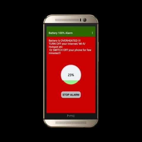 Battery 100% Alarm screenshot 2