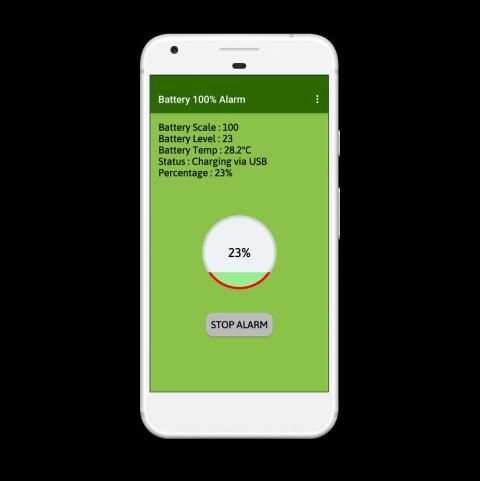 Battery 100% Alarm screenshot 3