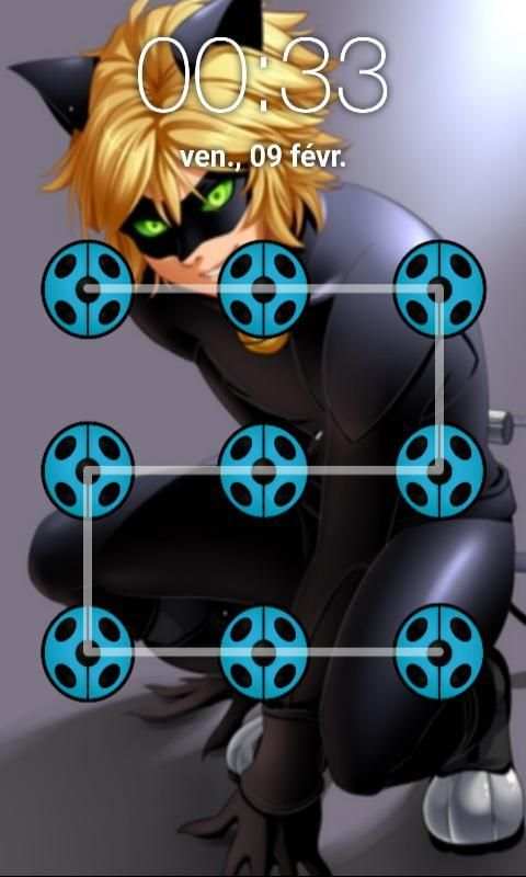 Ladybug Pattern Lock Screen screenshot 3