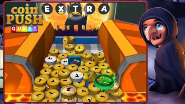 Coin Pusher Quest: Monster Mania - Haunted House स्क्रीनशॉट 2