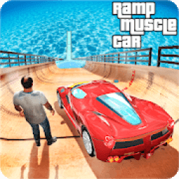 ikon Underwater Mega Ramp Muscle Car Racing Stunts Game