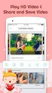 Cute Video Status - 30 sec Lyrical Status screenshot 3