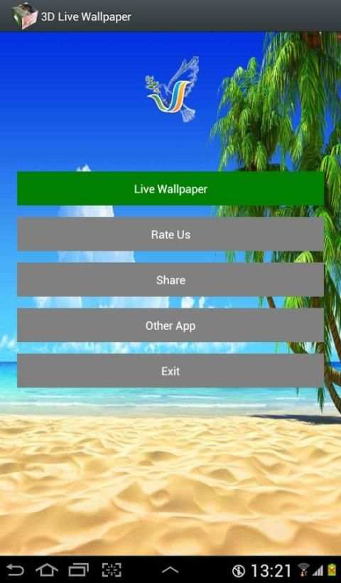 3D Photo Cube Live Wallpaper स्क्रीनशॉट 1