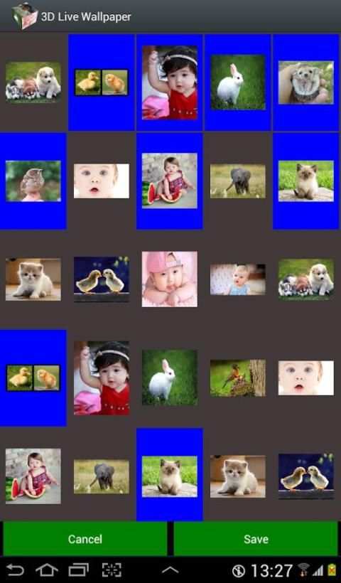 3D Photo Cube Live Wallpaper स्क्रीनशॉट 5