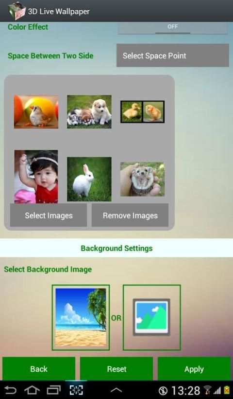 3D Photo Cube Live Wallpaper स्क्रीनशॉट 12