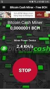 Bitcoin Cash Miner - Free BCH screenshot 4