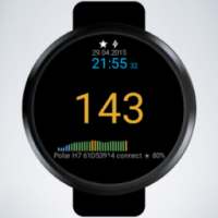 BLE Heart Rate Watch Face