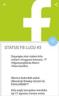Status Lucu Banyak yang Like screenshot 5