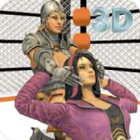 Women Wrestling Revolution 3D:Real Ring Fighting