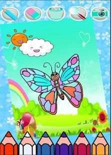 coloring princess & Animal Book скриншот 5