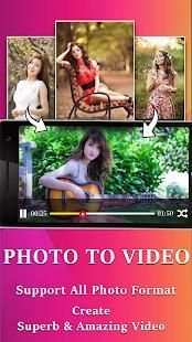 Photo Video Maker With Music स्क्रीनशॉट 3