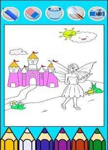 coloring princess & Animal Book скриншот 4