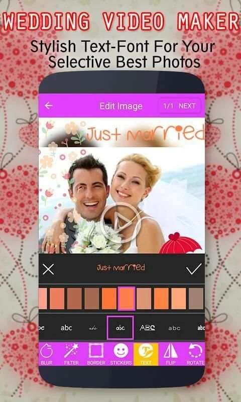 Wedding Video Maker with music screenshot 4