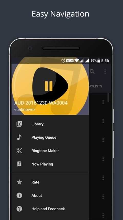 Music Player स्क्रीनशॉट 6