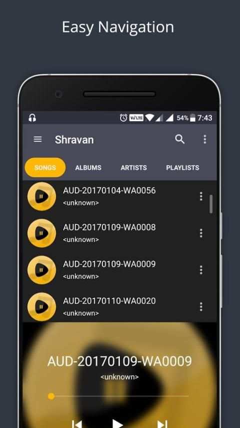 Music Player स्क्रीनशॉट 3