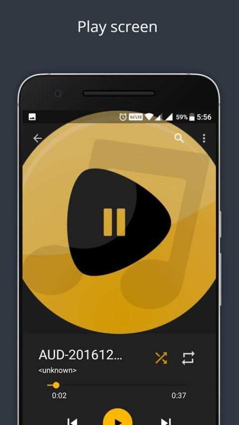 Music Player स्क्रीनशॉट 5