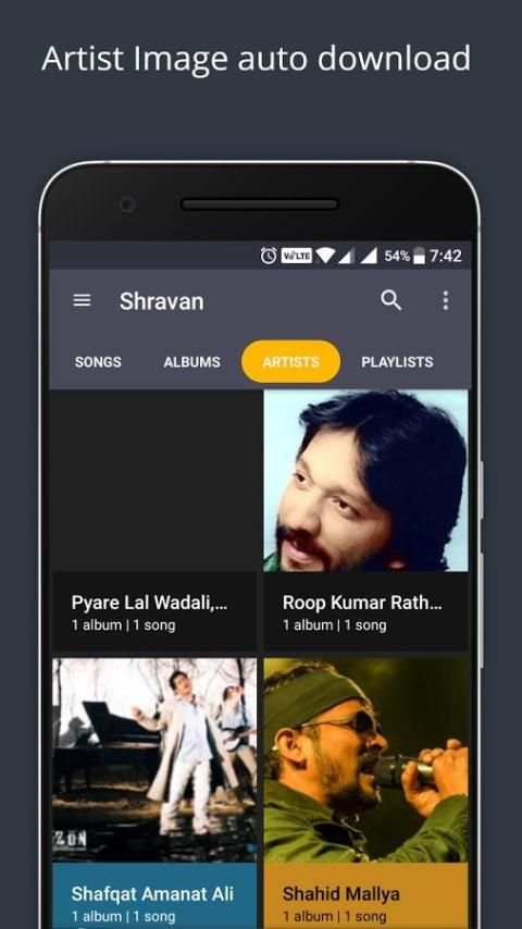 Music Player स्क्रीनशॉट 2