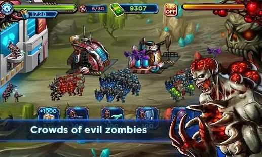 Robot Vs Zombies Game screenshot 1