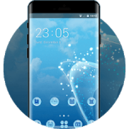 Fantasy/sci-fi theme wallpaper sky sea surface आइकन