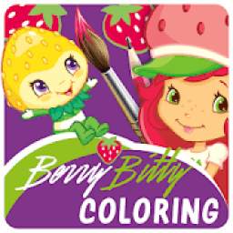 Berry Bitty Coloring - Strawberry Shortcake