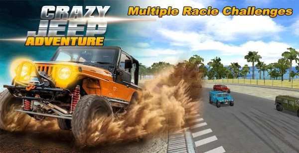 Crazy Jeep Racing Adventure 3D स्क्रीनशॉट 1