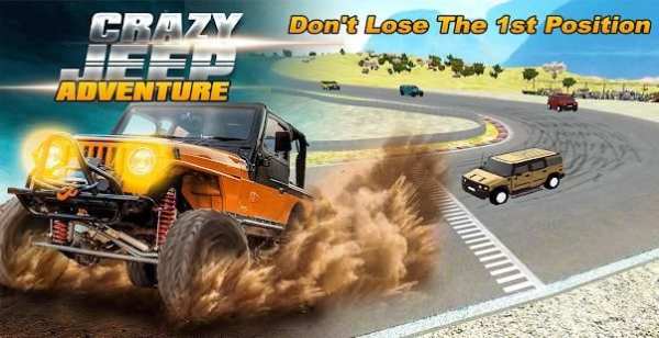 Crazy Jeep Racing Adventure 3D स्क्रीनशॉट 4