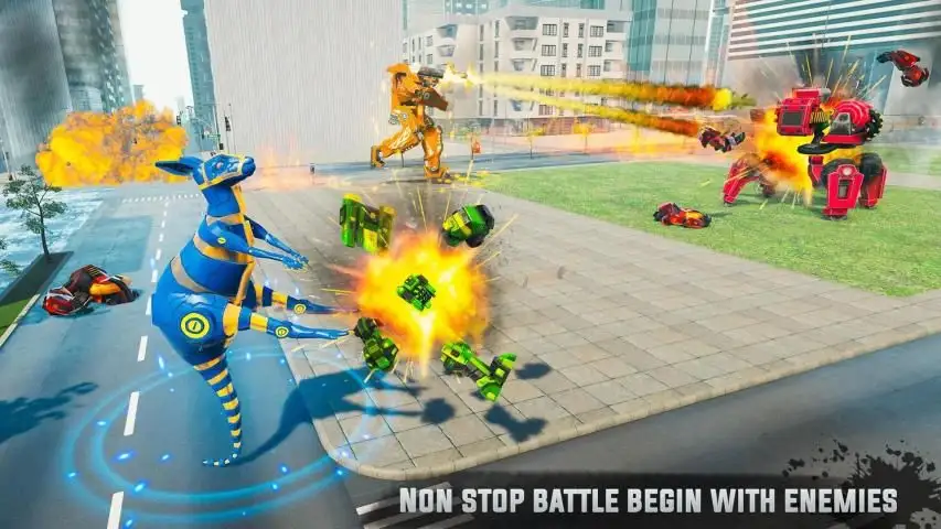 Kangaroo Robot Games: Animal R Kangaroo Robot Games: Animal R