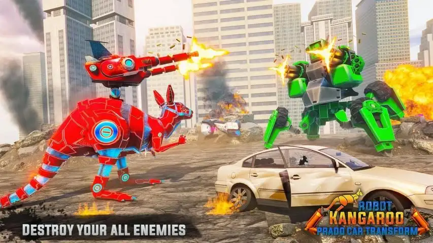 Kangaroo Robot Games: Animal R Kangaroo Robot Games: Animal R