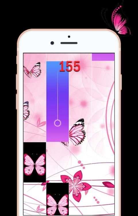 Mariposa Piano Tiles 2018 screenshot 4