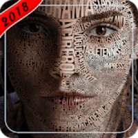 Typography Photo Effect : Create Typo Graph on Pic