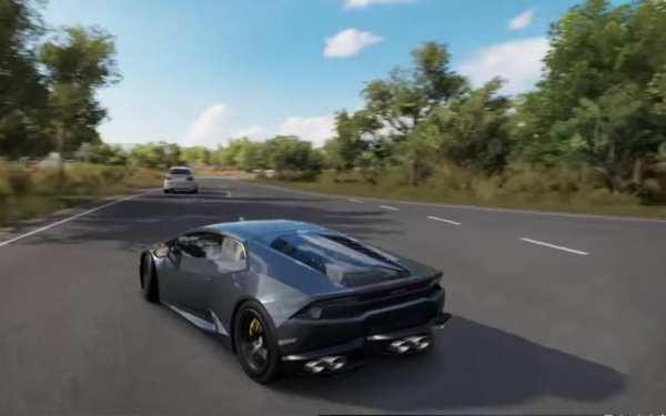Car Racing Gallardo Game screenshot 2