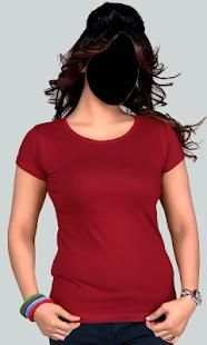 T Shirt Women Photo Frames screenshot 1