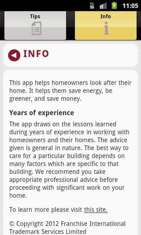 Tips for your home screenshot 1