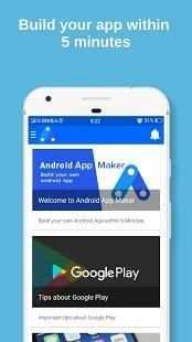 Android App Maker स्क्रीनशॉट 4