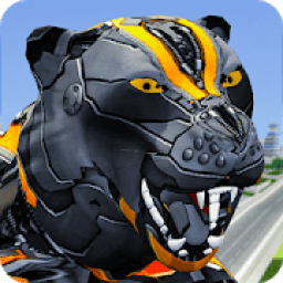 Futuristic Robot Transform Battle Tiger Robots War icon