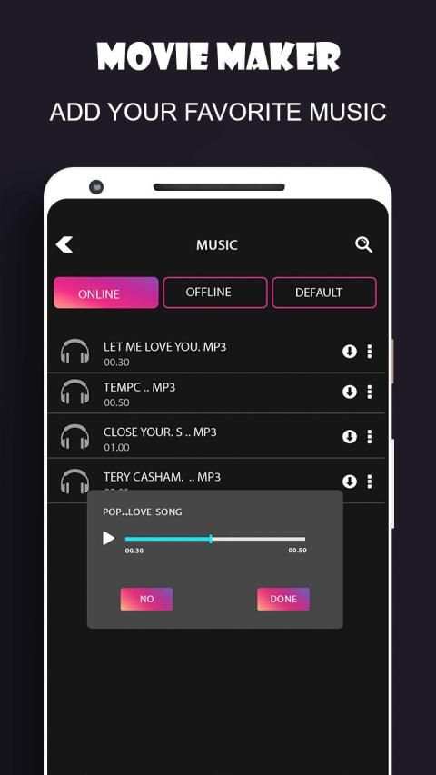 Photo video maker with music - Free video maker screenshot 2