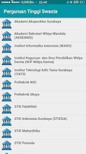 SIG Perguruan Tinggi Surabaya screenshot 1