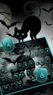 Blue Dark Eye Cat Keyboard screenshot 3