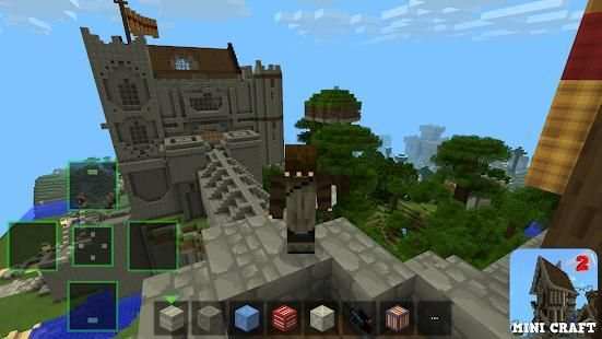 Mini Craft : Build & Survival स्क्रीनशॉट 1