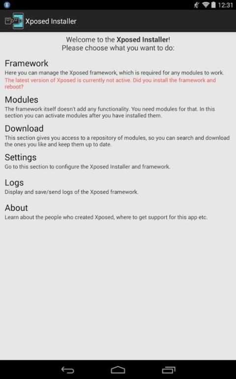 Xposed Installer screenshot 4