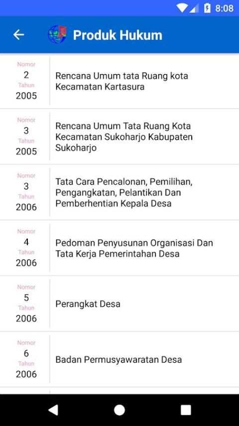 JDIH Sukoharjo screenshot 2