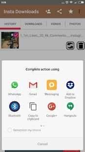Insta Downloads screenshot 2