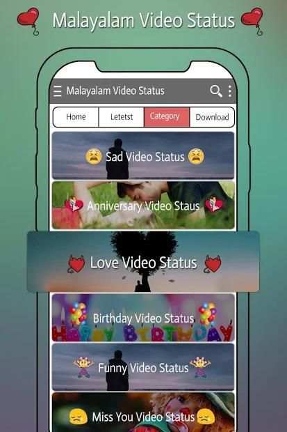 Malayalam Video Status स्क्रीनशॉट 5