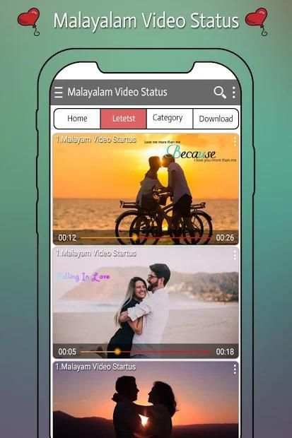 Malayalam Video Status स्क्रीनशॉट 4