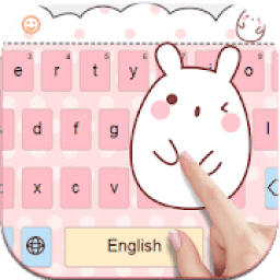 Pink Kitty Keyboard icon