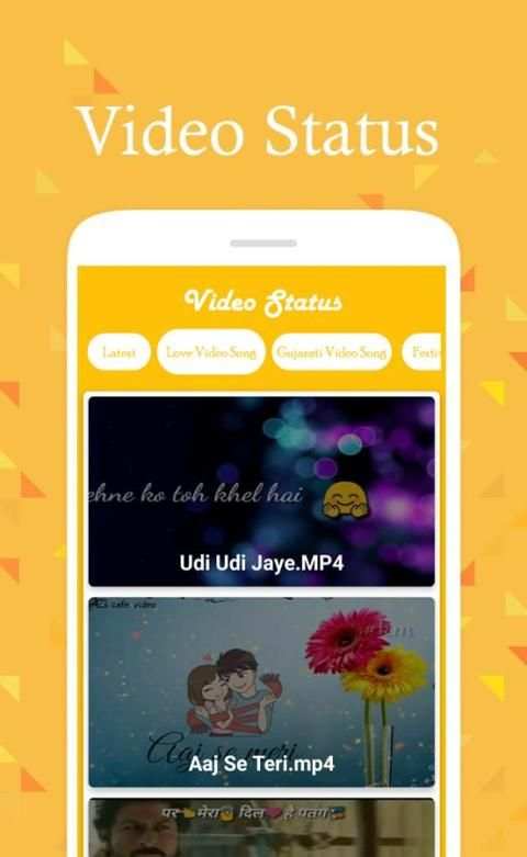 Video Songs Status (Lyrical Videos) for WhatsApp screenshot 1