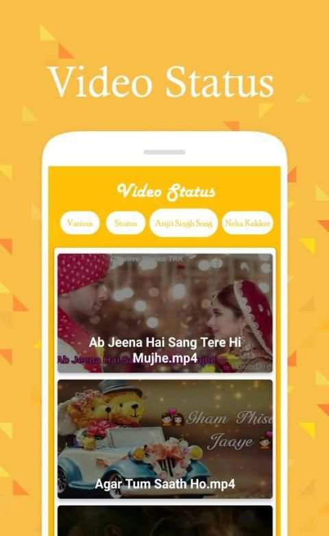 Video Songs Status (Lyrical Videos) for WhatsApp screenshot 2