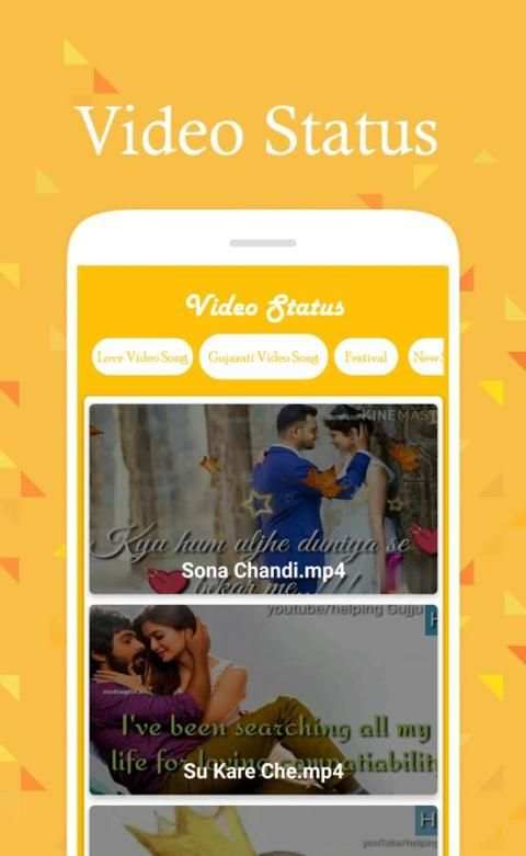 Video Songs Status (Lyrical Videos) for WhatsApp screenshot 3