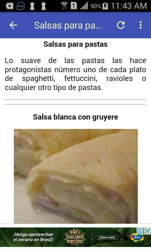 Salsas. Recetas gratis screenshot 2
