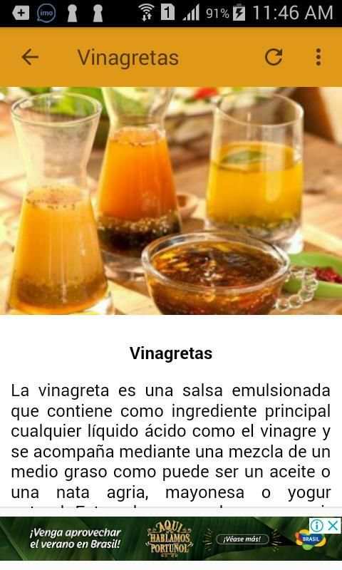 Salsas. Recetas gratis screenshot 1